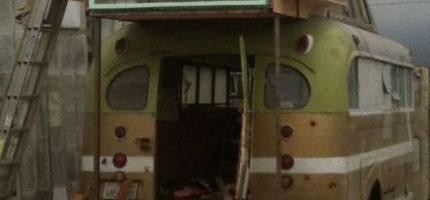 1948年的巴士被變成復古露營車