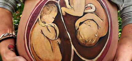 Carrie-Preston的孕婦肚腩藝術