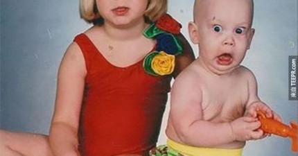 最尷尬的嬰兒照片