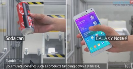 Note-4-防摔測試