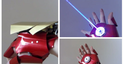 真的鋼鐵人手盔甲