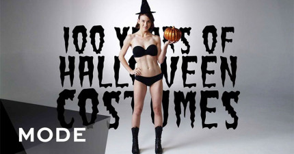 100年的萬聖節打扮
